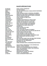 Load image into Gallery viewer, Allan Specialty Oils (A-G)