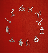 Load image into Gallery viewer, Sterling Silver Zodiac Pendants