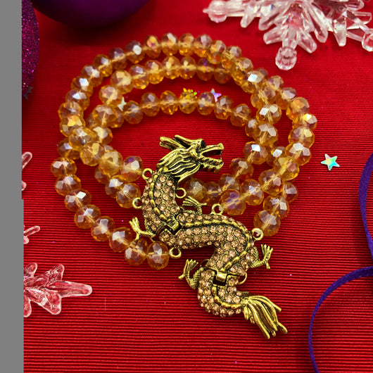 Bracelet - Champagne Dragon