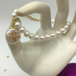 Bracelet Pearl Stretch