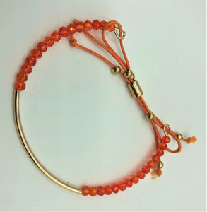 Jewelry - Beaded with Metal Bar Bracelet