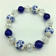 Load image into Gallery viewer, Jewelry - Blue Beads Bracelet
