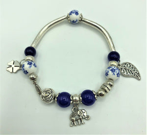 Jewelry - Blue Beads Bracelet