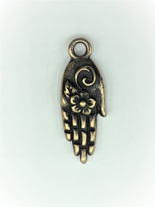 Helping Hand Amulet - Brass