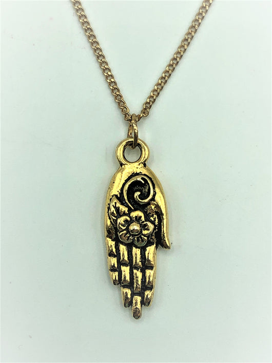 Helping Hand Amulet - Gold