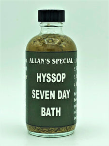 Herbal Bath Liquid - Hyssop 7 Day