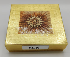 Boxed Pentacles - Sun