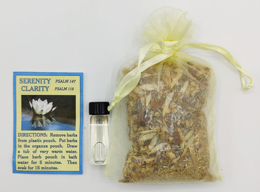 Herbal Bath Dry Mix - Serenity & Clarity